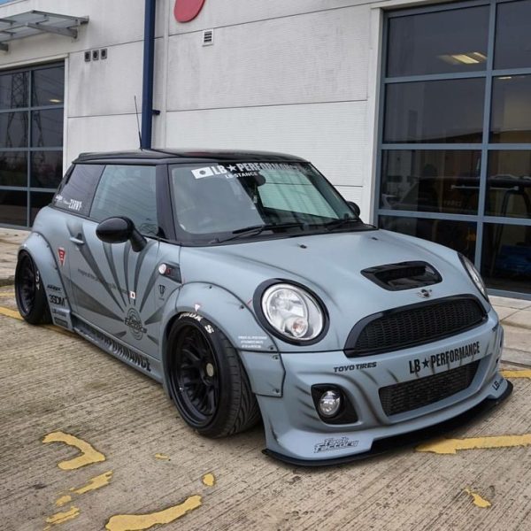 (07-15) Mini Cooper R55 R56 Unpainted Car LB Wide Style body kit - CS ...
